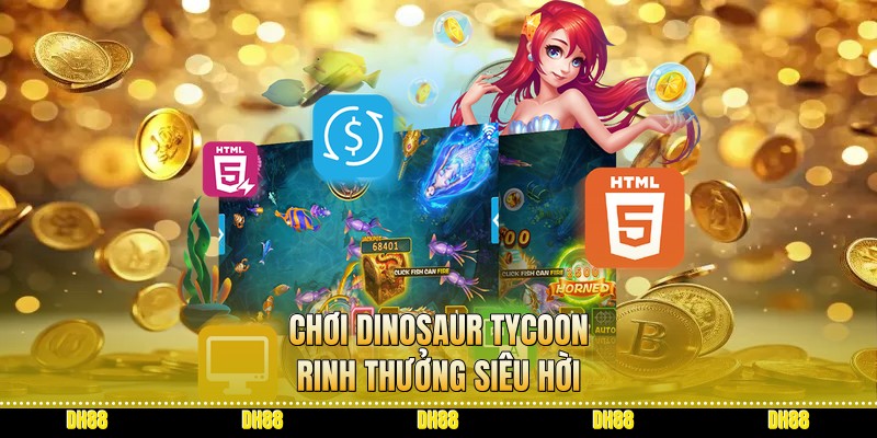 Chơi Dinosaur Tycoon rinh thưởng siêu hời
